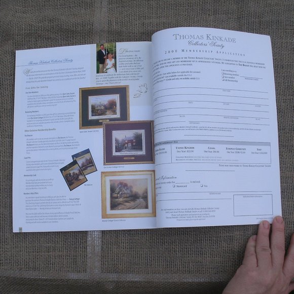 Thomas Kinkade Painter of Light Catalog 2000 - Picture 14 of 16